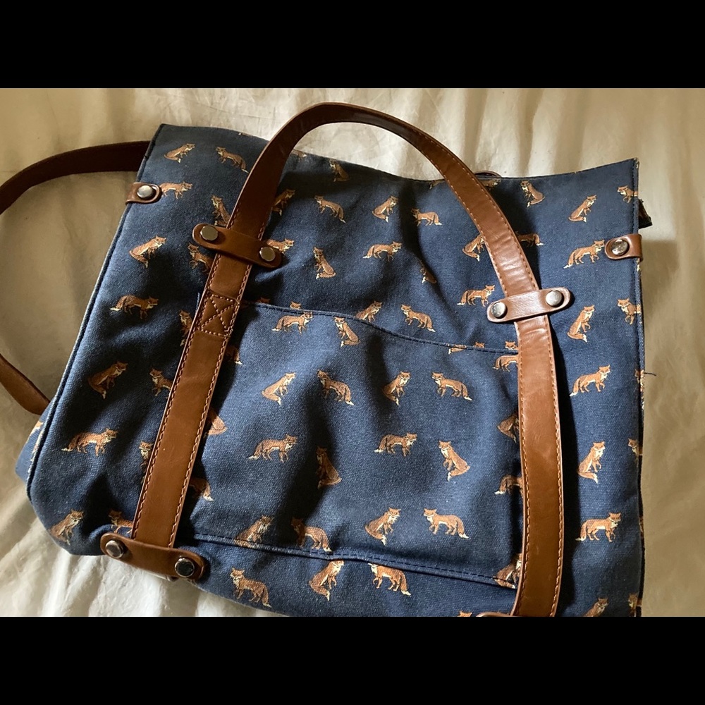 ModCloth fox Camp Director bag